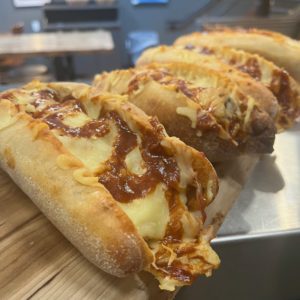 Smokehouse Pulled Pork Melt (pulled pork, smoky bbq sauce, mozzarella) each