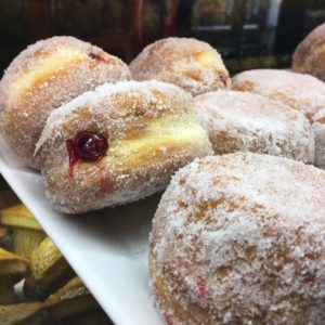 Raspberry Paczki Donut Each