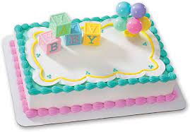 New Baby Blocks Theme Cake