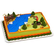 Outdoor Sports Deer Hunting Theme Cake