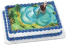Outdoor Sports Fisherman Theme Cake