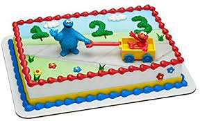 Sesame Street Elmo & Cookie Monster Theme Cake