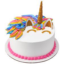 Fantasy Rainbow Unicorn Theme Cake
