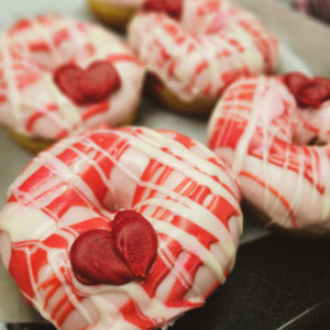 Valentine's Pretty In Pink Ring Donuts 6 pack