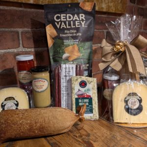 Ontario Artisan Meat & Cheese Gift Basket (a sampling of wonderful Ontario meats & cheeses)